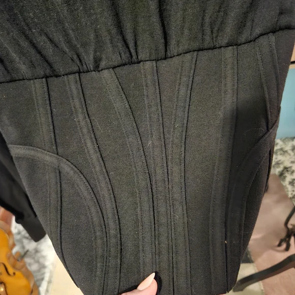 Yves Saint Laurent Black Knit Top - Picture 5 of 7